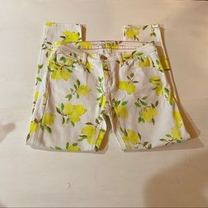 Kate spade lemon designed jeans